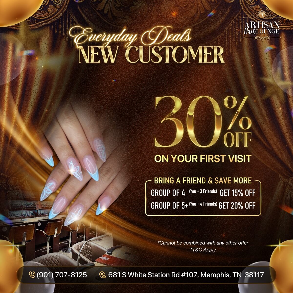 🌟 Artisan Nail Lounge - Promotions 🌟