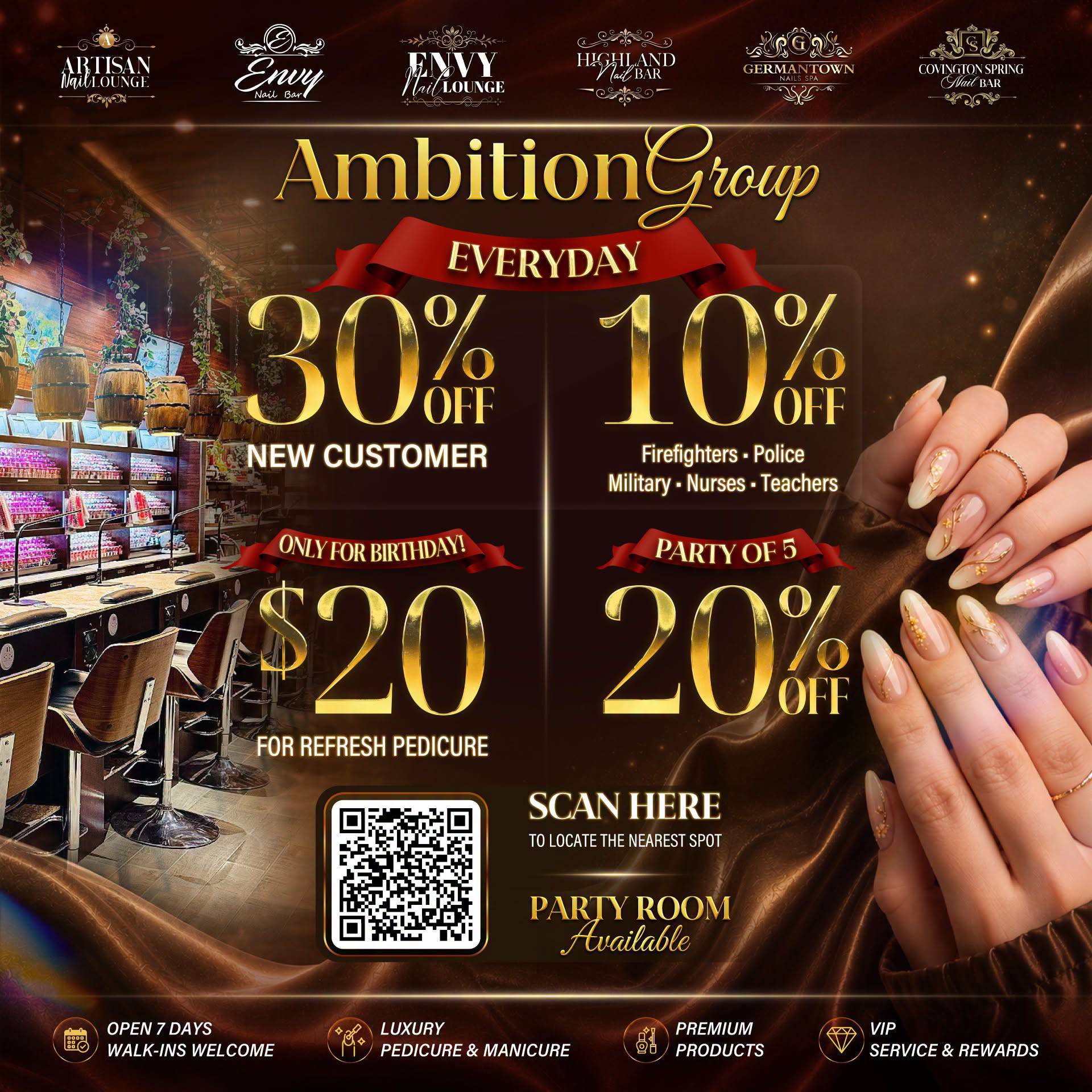 🌟 Artisan Nail Lounge - Promotions 🌟