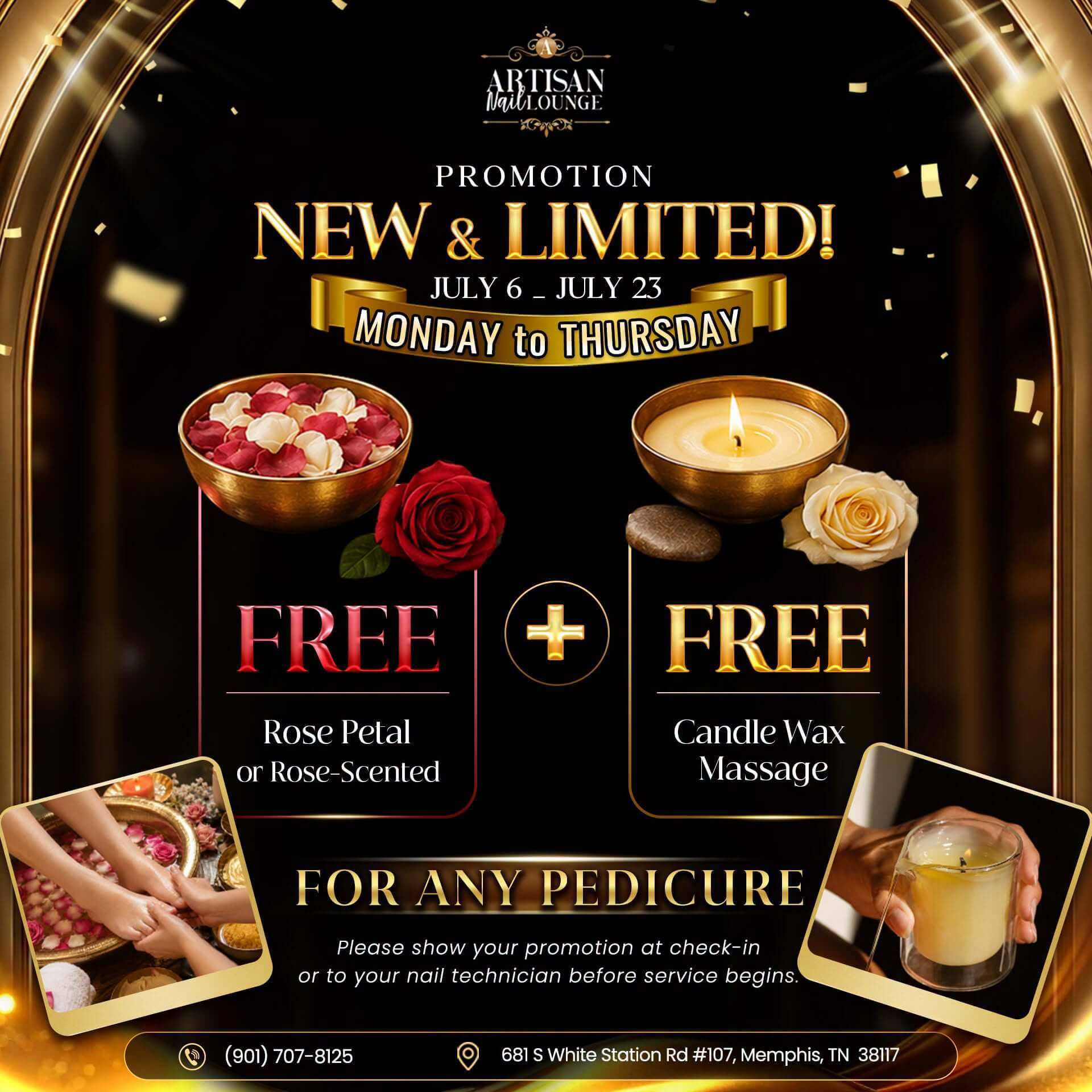 🌟 Artisan Nail Lounge - Promotions 🌟